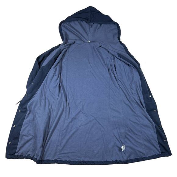 RVCA Hooded Blue Jacket | Size M - Picture 2 of 3